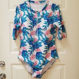 Plus size one piece swimsuit